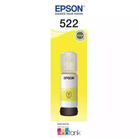 Picture of EPSON T522 ECOTANK INK BOTTLE YELLOW