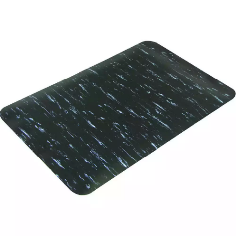 Picture of MATTEK MARBLE FOOT ANTI-FATIGUE SIT-STAND MAT BLACK 600 X 900MM