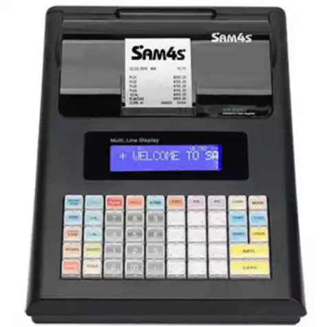 Picture of SAM4S ER-230J PORTABLE THERMAL SINGLE STATION CASH REGISTER BLACK