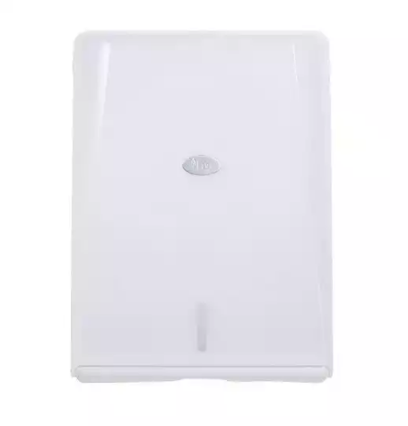 Picture of LIVI INTERLEAVE MULTIFOLD/ULTRASLIM TOWEL DISPENSER 350 X 100 X 260MM WHITE