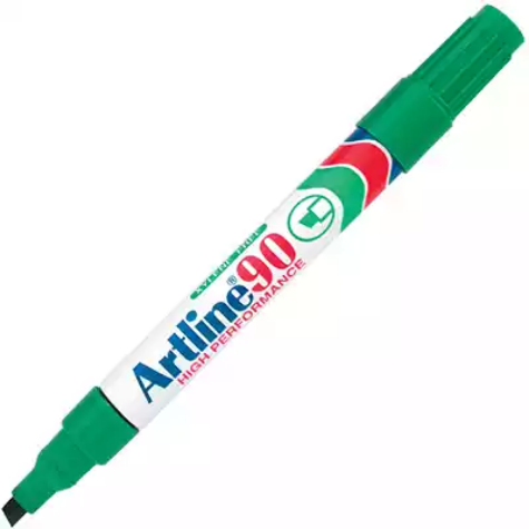 Picture of ARTLINE 90 PERMANENT MARKER CHISEL 2-5MM GREEN