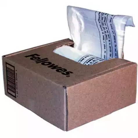 Picture of FELLOWES POWERSHRED SHREDDER BAGS 90S/99CI/B SERIES PACK 100