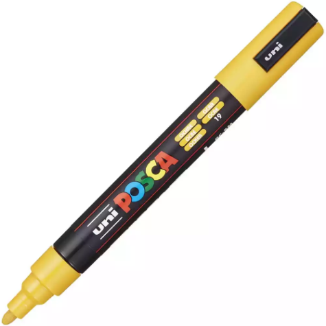 Picture of POSCA PC-5M PAINT MARKER BULLET MEDIUM 2.5MM OCHRE