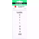 Picture of CRYSTALFILE INDICATOR TAB INSERTS A-Z WHITE PACK 60