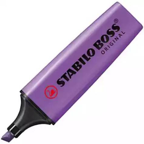 Picture of STABILO BOSS HIGHLIGHTER CHISEL LAVENDER