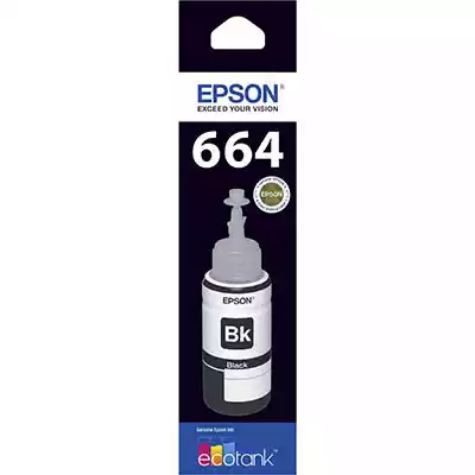 Picture of EPSON T664 ECOTANK INK BOTTLE BLACK