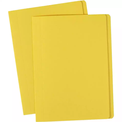 Picture of AVERY 81542 MANILLA FOLDER FOOLSCAP YELLOW BOX 100