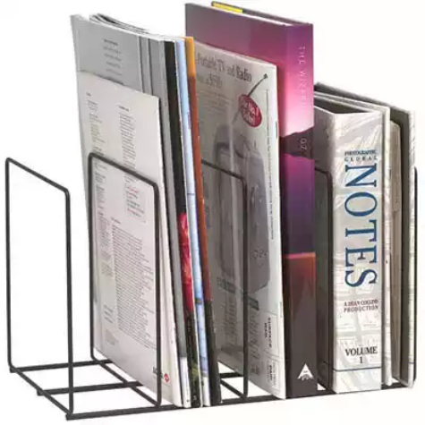 Picture of MARBIG WIRE MAGAZINE RACK BLACK