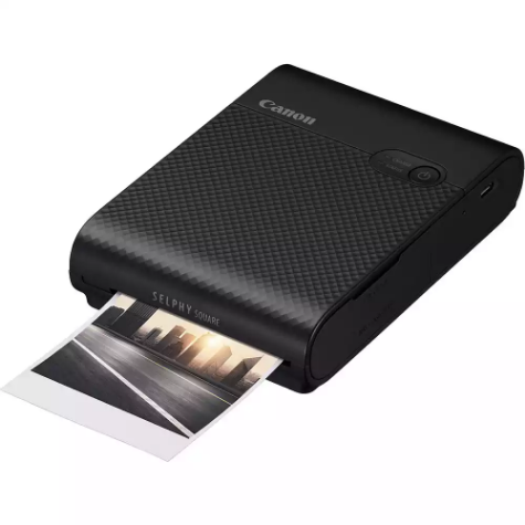 Picture of CANON QX10 SELPHY SQUARE PORTABLE PHOTO PRINTER BLACK