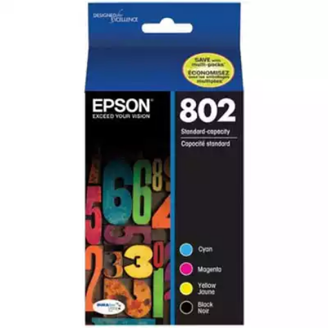 Picture of EPSON 802 INK CARTRIDGE CYAN/MAGENTA/YELLOW/BLACK