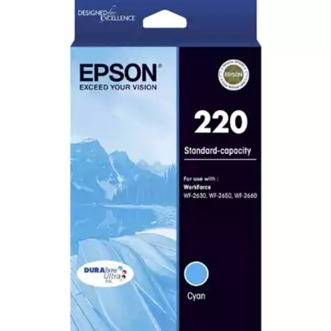 Picture of EPSON 220 INK CARTRIDGE CYAN