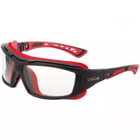 Picture of BOLLE SAFETY ULTIM8 SAFETY GLASSES CLEAR LENS WITH REMOVABLE STRAP/REMOVABLE ARMS