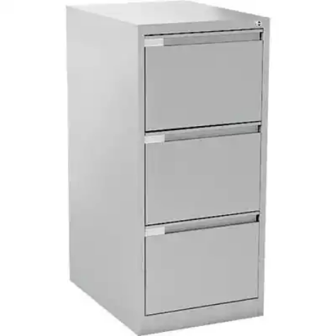 Picture of MERCURY FILING CABINET 3 DRAWER 470 X 620 X 1015MM SILVER GREY