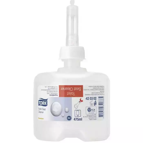 Picture of TORK 420302 S2 MINI TOILET SEAT CLEANER CARTRIDGE 475ML