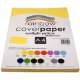 Picture of RAINBOW COVER PAPER 125GSM A4 SUNLIGHT YELLOW PACK 100