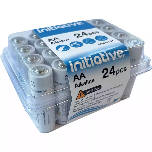 Picture of INITIATIVE ALKALINE AA BATTERY PACK 24