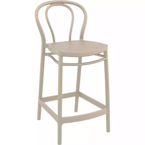 Picture of SIESTA VICTOR BARSTOOL 650MM HIGH TAUPE