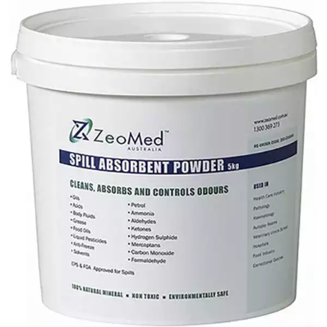 Picture of ZEOMED SPILL ABSORBENT CLEAN-UP POWDER 5KG