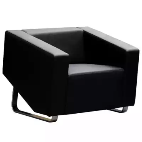 Picture of CUBE SOFA LOUNGE SINGLE SEATER BLACK