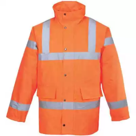 Picture of PORTWEST S460 HI-VIS TRAFFIC JACKET ORANGE XXL