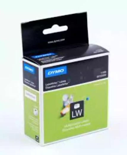 Picture of DYMO 11355 LW MULTI-PURPOSE LABELS 19 X 51MM WHITE ROLL 500