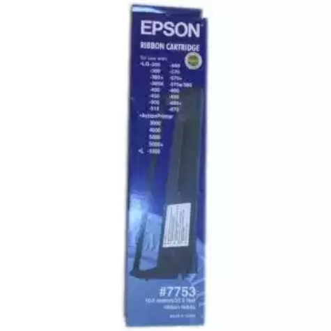 Picture of EPSON C13S015336 PRINTER RIBBON BLACK