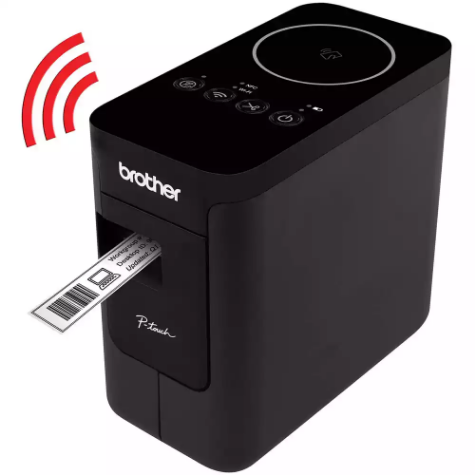 Picture of BROTHER PT-P750 P-TOUCH WIRELESS DESKTOP LABEL PRINTER BLACK