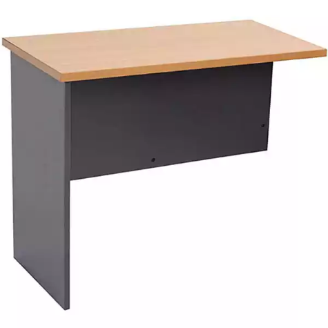 Picture of RAPID WORKER CWR9 WORKSTATION DESK RETURN 900 X 600MM BEECH/IRONSTONE