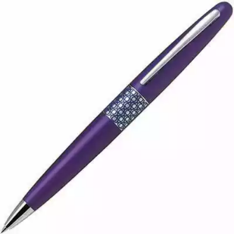 Picture of PILOT MR3 BALLPOINT PEN MEDIUM BLACK INK ELLIPSE VIOLET BARREL