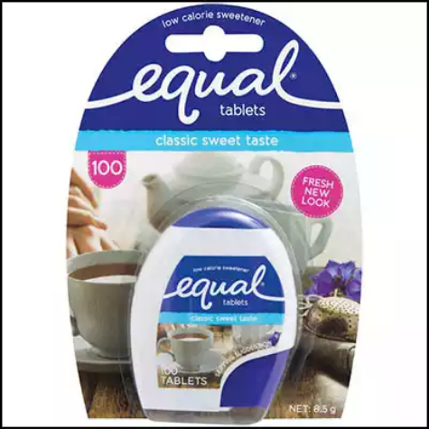 Picture of EQUAL SWEETENER TABLETS PACK 100