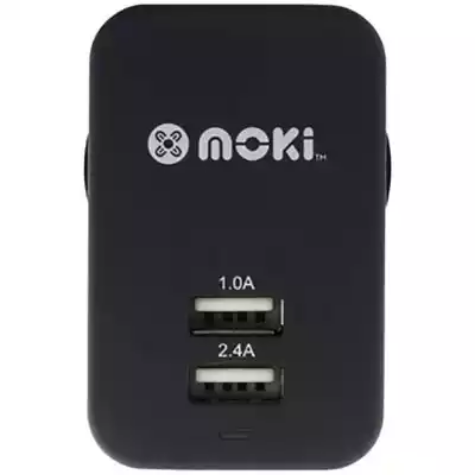 Picture of MOKI USB WALL CHARGER DUAL BLACK