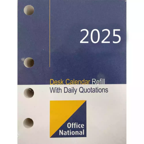 Picture of OFFICE NATIONAL SHCRON DESK CALENDAR REFILL SIDE PUNCH