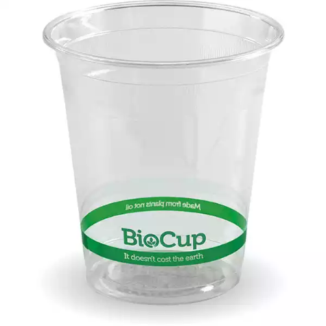 Picture of BIOPAK BIOCUP PLA CUP 200ML CLEAR PACK 100