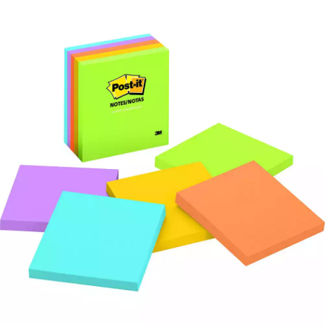 Picture of POST-IT 654-5UC ULTRA NOTES 76 X 76MM JAIPUR PACK 5