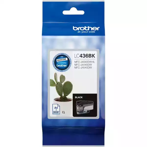 Picture of BROTHER LC436 INVESTMENT INK CARTRIDGE BLACK