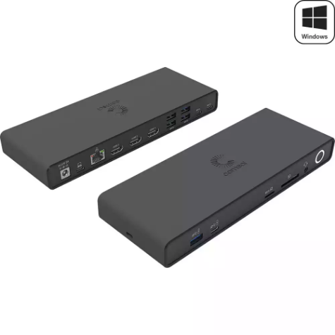 Picture of COMSOL USB-C TO TRIPLE 4K HDMI DOCKING STATION BLACK