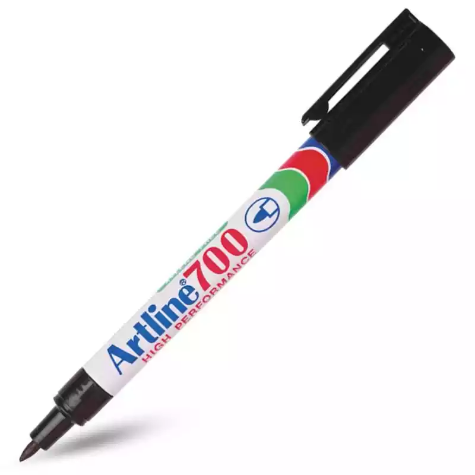 Picture of ARTLINE 700 PERMANENT MARKER BULLET 0.7MM BLACK