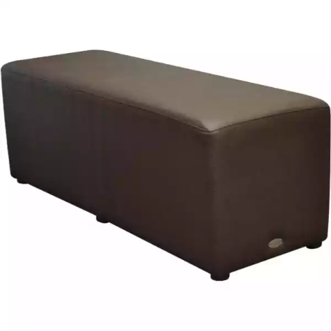 Picture of DURASEAT OTTOMAN RECTANGLE CHOCOLATE