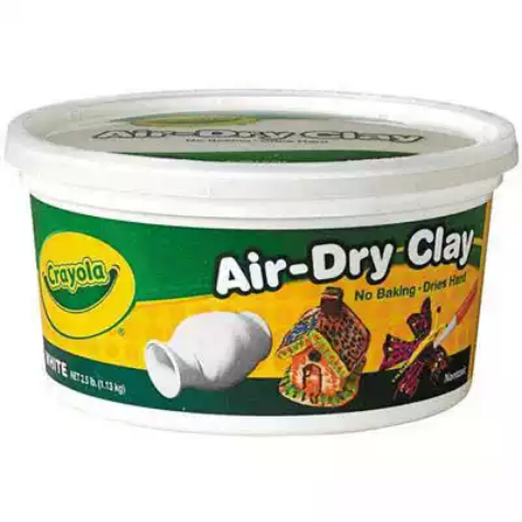 Picture of CRAYOLA AIR DRY CLAY 1.13KG WHITE