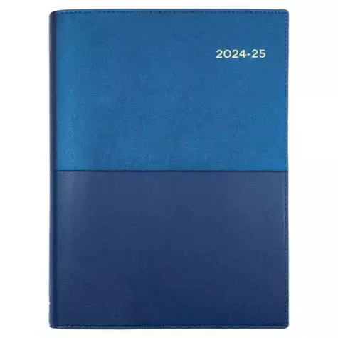 Picture of COLLINS VANESSA FY185.V59 FINANCIAL YEAR DIARY DAY TO PAGE A5 BLUE