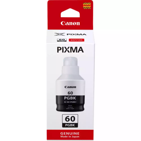 Picture of CANON GI60 MEGATANK INK BOTTLE 170ML BLACK