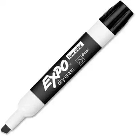 Picture of EXPO WHITEBOARD MARKER CHISEL TIP BLACK