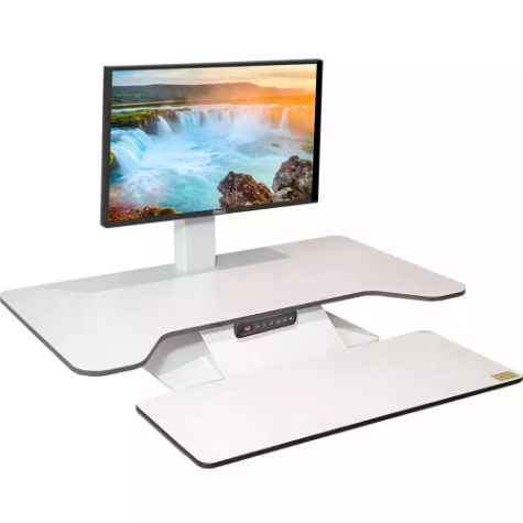 Picture of STANDESK PRO MEMORY SIT-STAND WORKSTATION 900 X 540MM WHITE