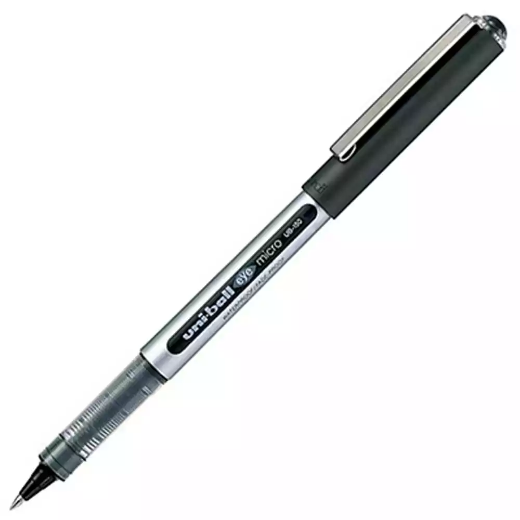 Picture of UNI-BALL UB150 EYE LIQUID INK ROLLERBALL PEN 0.5MM BLACK