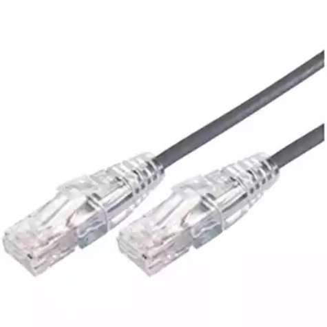 Picture of COMSOL ULTRA THIN SNAGLESS PATCH CABLE CAT6A 10GBE UTP 300MM GREY