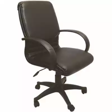 Picture of RAPIDLINE CL610 EXECUTIVE CHAIR MEDIUM BACK ARMS PU BLACK