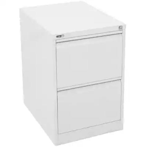 Picture of GO STEEL FILING CABINET 2 DRAWERS 460 X 620 X 705MM WHITE CHINA