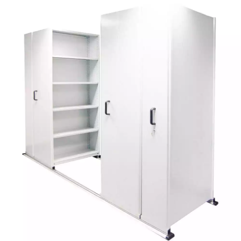 Picture of APC EZISLIDE AISLE SAVER 6 BAY 5 SHELVES 3500 X 2175 X 900 X 400MM WHITE