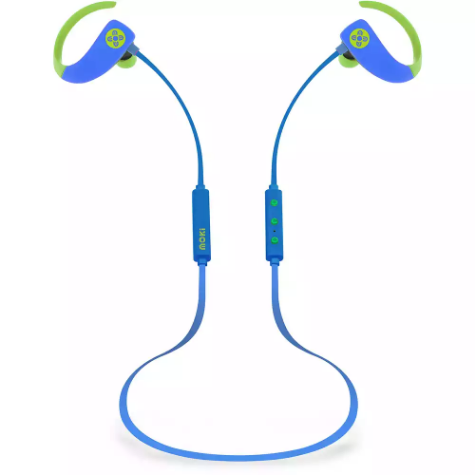 Picture of MOKI OCTANE SPORTS BLUETOOTH EARPHONES BLUE/GREEN