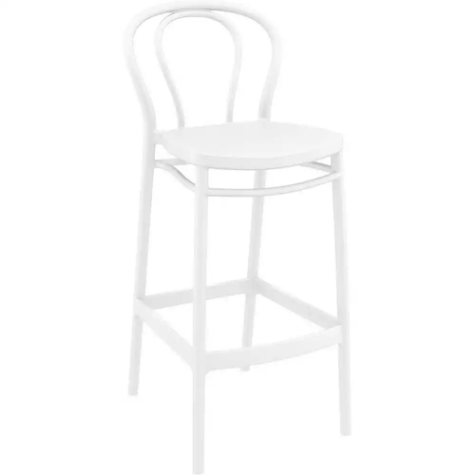 Picture of SIESTA VICTOR BARSTOOL 750MM HIGH WHITE